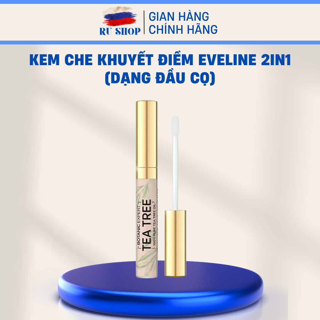 Kem che khuyết điểm Eveline 2in1 (dạng đầu cọ)