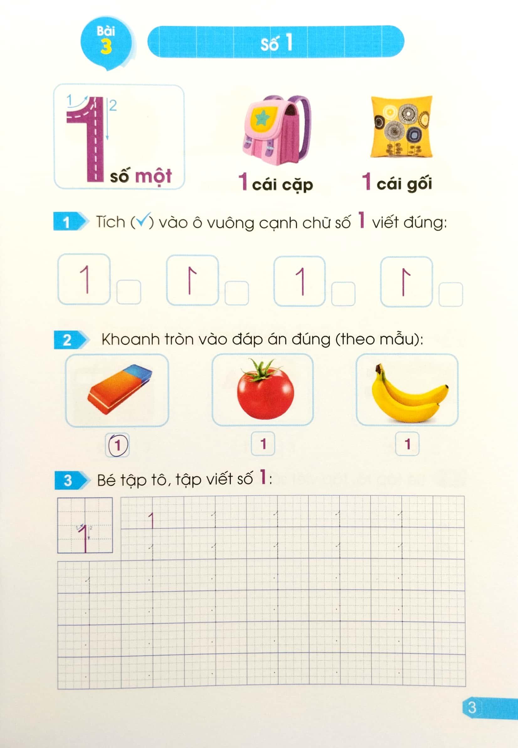 Bé Học Toán - Giúp Bé Tự Tin Vào Lớp 1