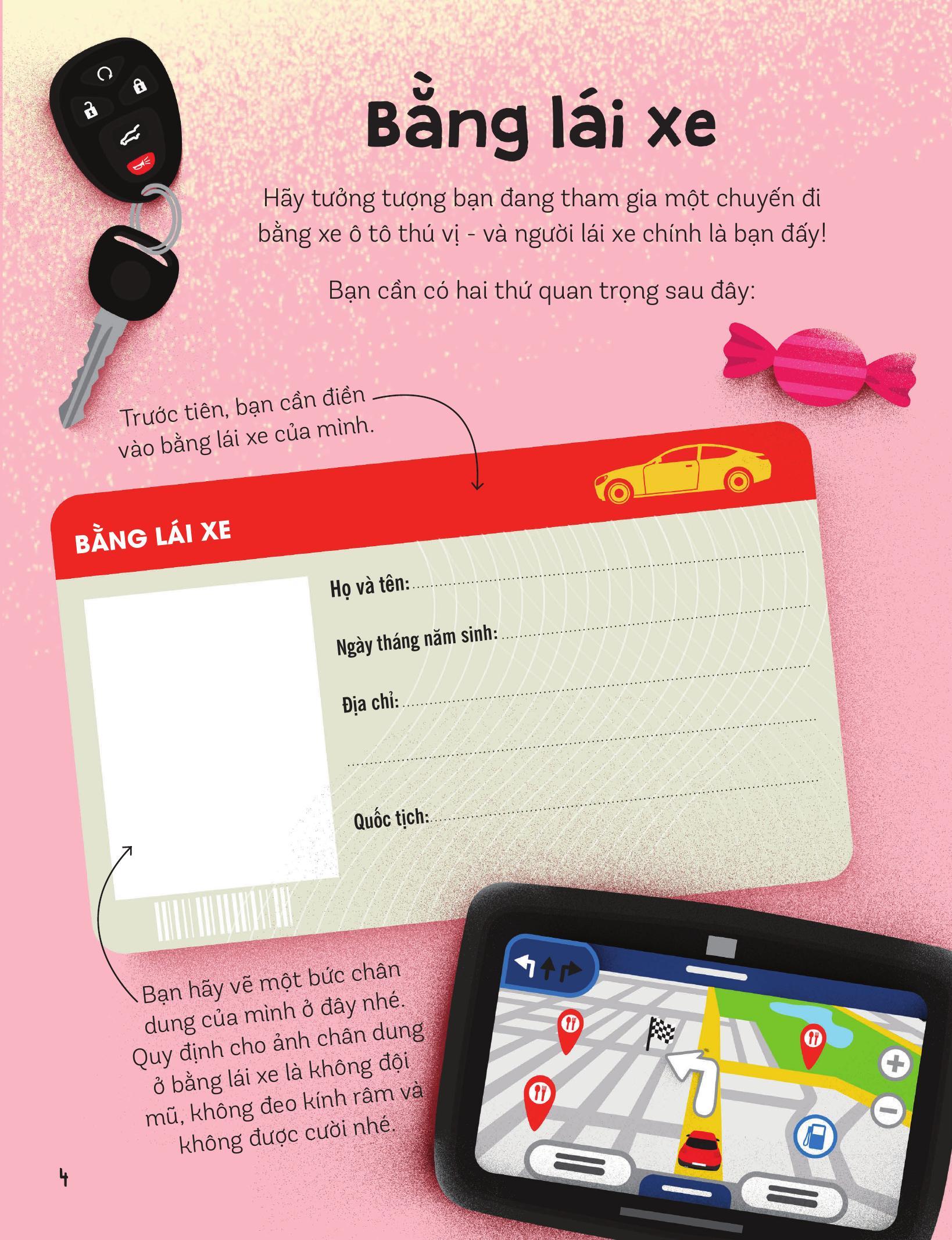 Sách - 30++ Hoạt Động Viết, Vẽ, Tô Màu, Giải Đố... Theo Chủ Đề - Trò Chơi Cho Trẻ - Trên Ô Tô