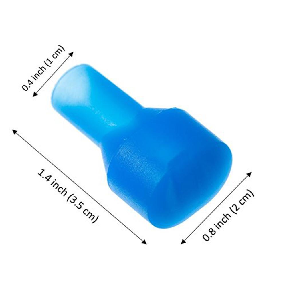 Hydration Backpack Water Bladder Bag Straight Suction Nozzle with Switch + Silicone Mouthpiece