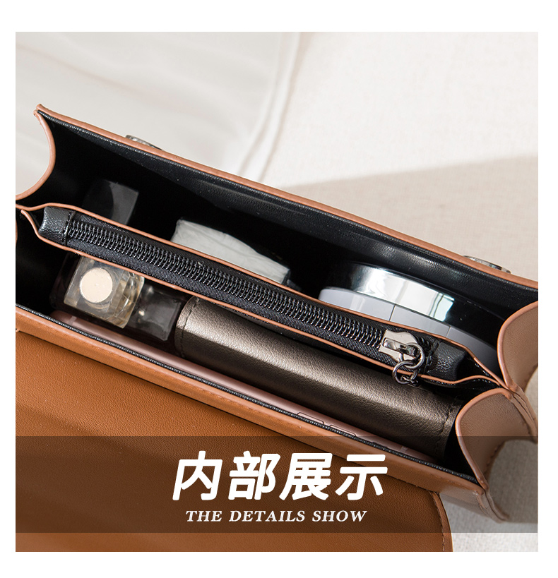Hàng Quảng Châu - TÚI XÁCH DA NỮ ĐÍNH HẠT QUAI PHỐI XÍCH SIÊU CUTE - TV70234