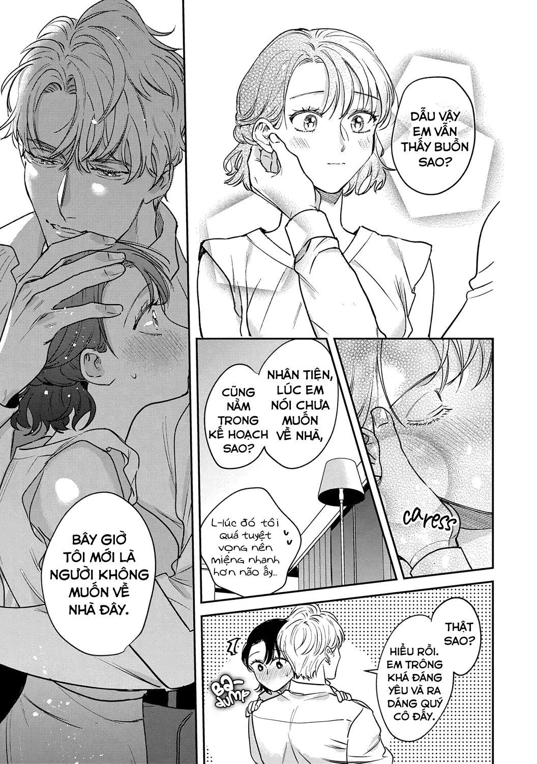 tôi không thể chỉ biết yêu thôi - cấp trên hay soi mói và cấp dưới nghiện mùi chapter 13.2 5