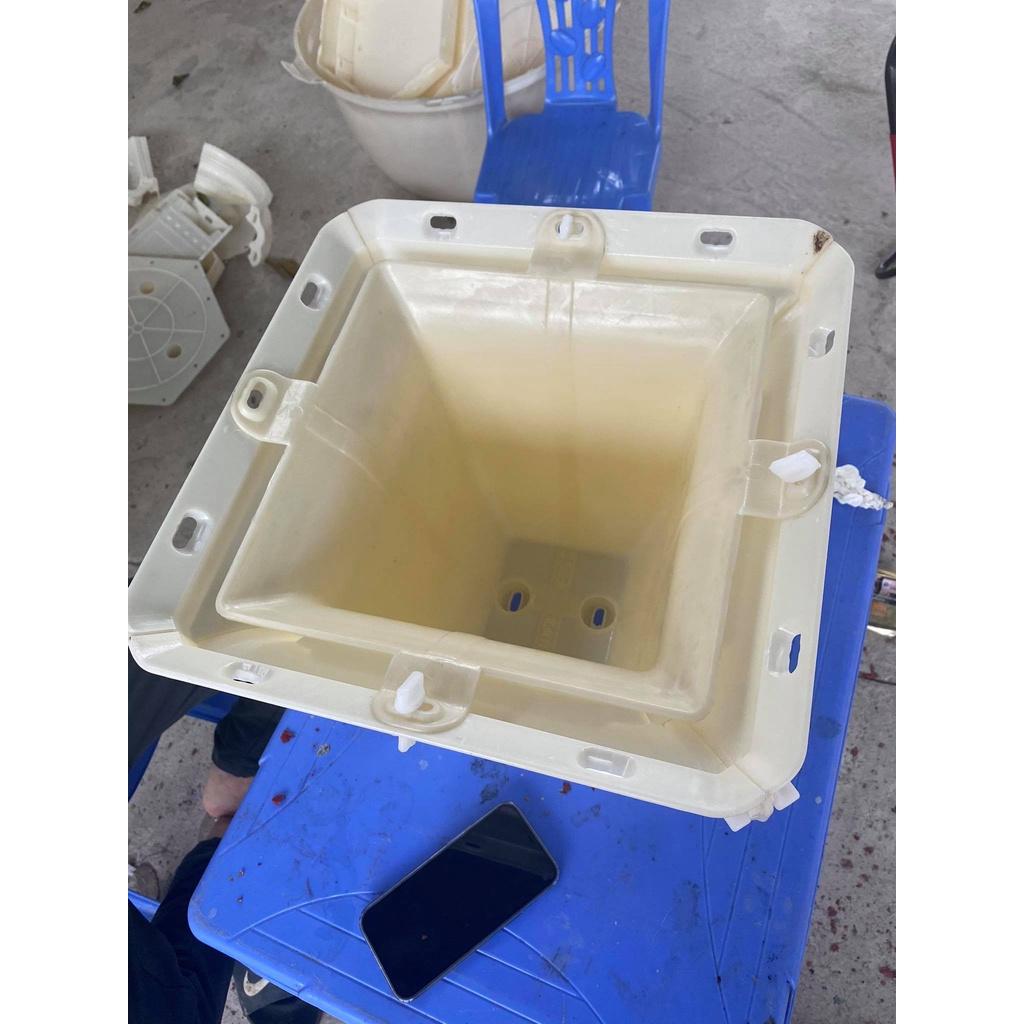Khuôn đúc chậu vuông 35 nhựa ABS có lòng trong