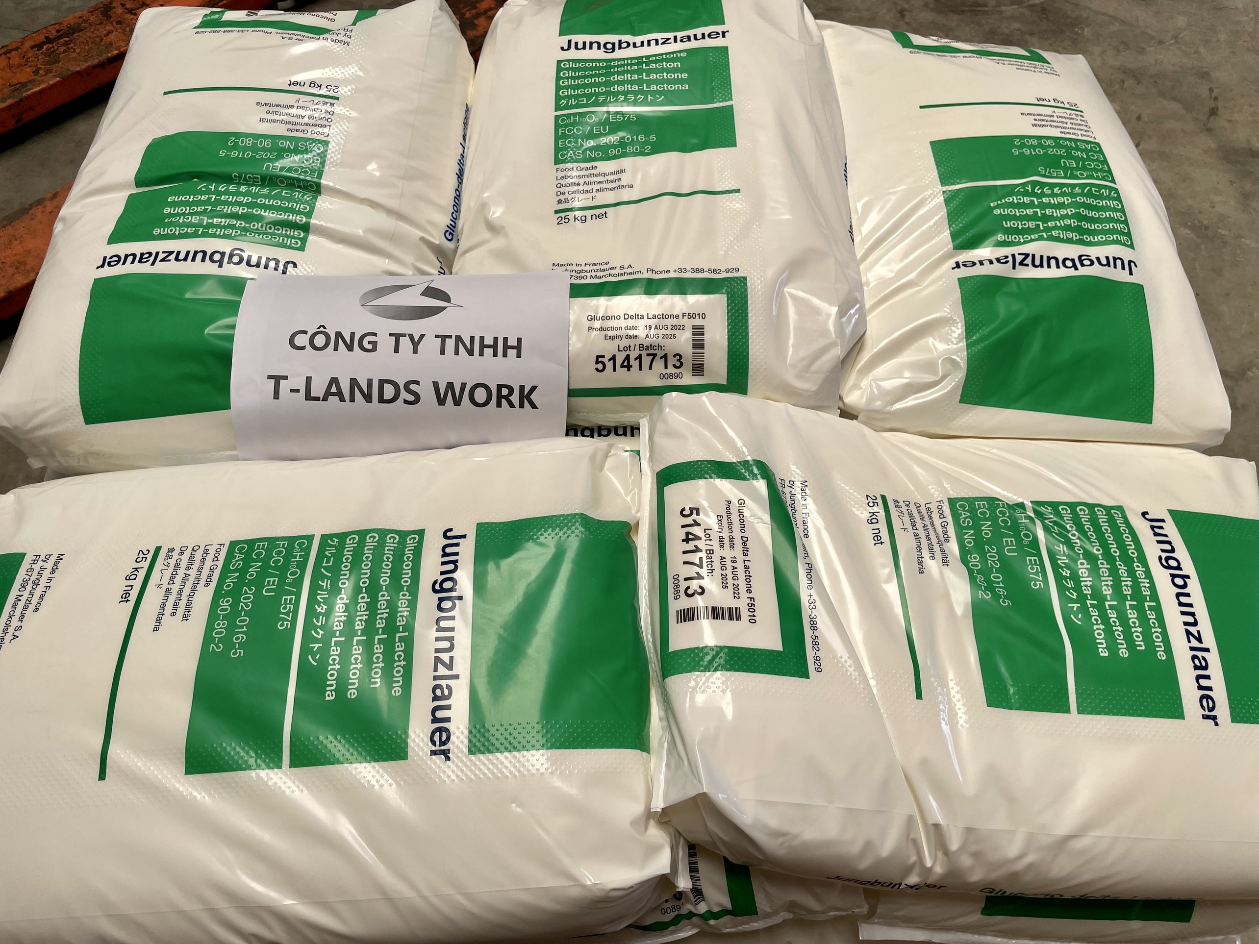 25kg đường nho Pháp tạo đông tào phớ đậu hũ ngon béo Glucono Delta Lactone