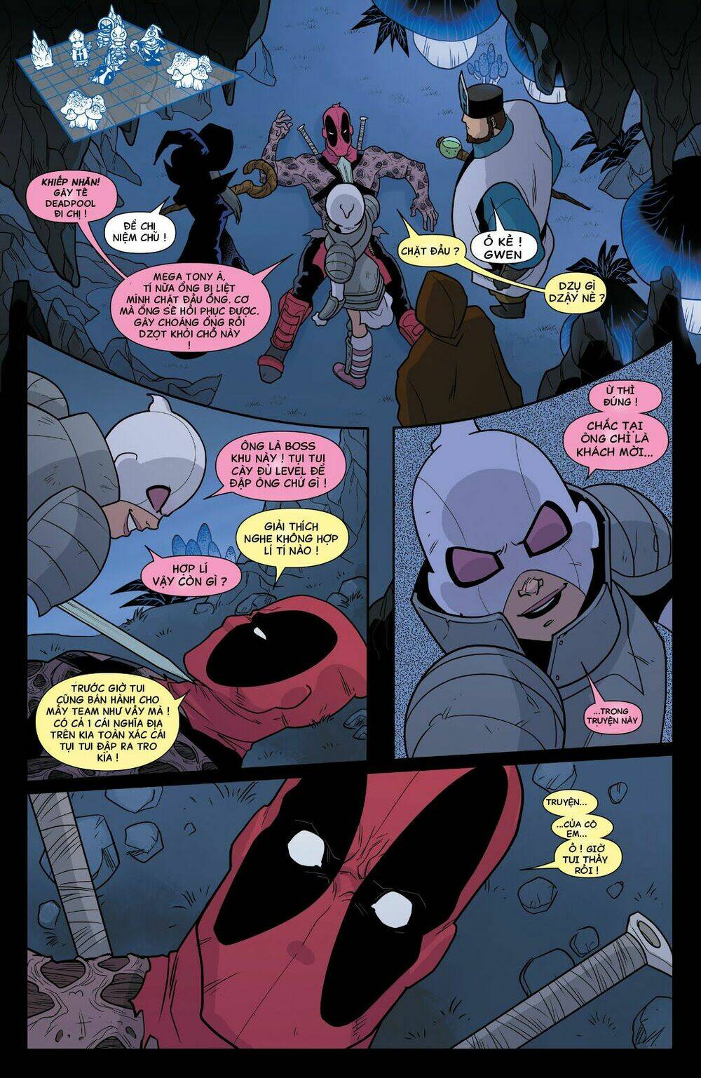 gwenpool siêu phàm chapter 12 11