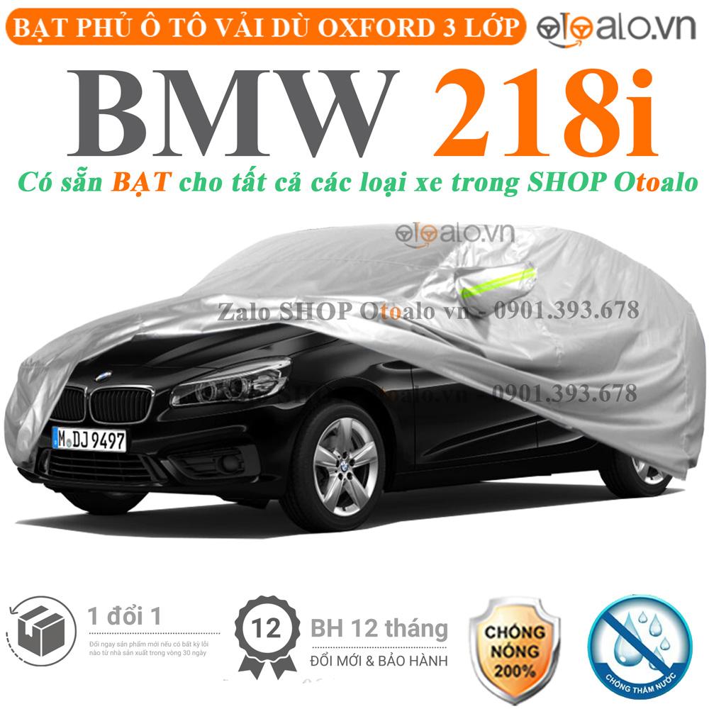 Bạt che phủ xe ô tô BMW 218i vải dù 3 lớp CAO CẤP BPXOT - OTOALO