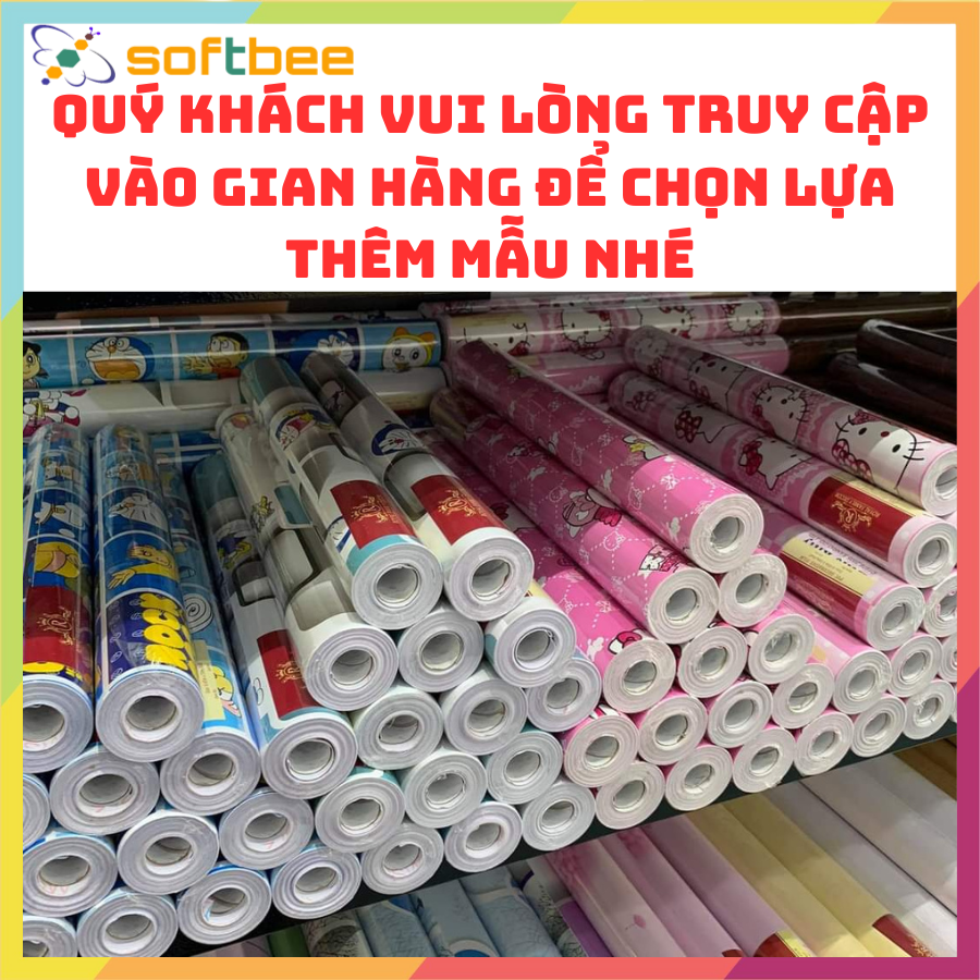 Giấy dán tường có keo sẵn, in hình gỗ sọc trắng, kích thước 0.45m x 10m / cuộn