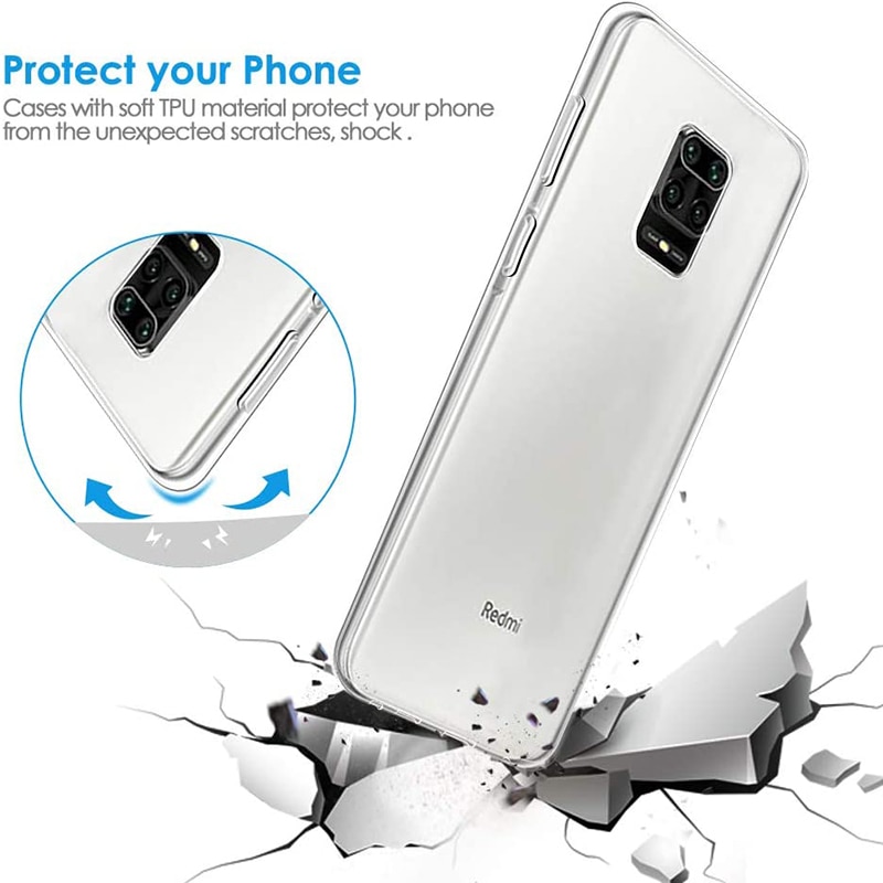 Ốp lưng dẻo silicon cho Xiaomi Redmi Note 9 Pro / Note 9s / Note 9 Pro Max