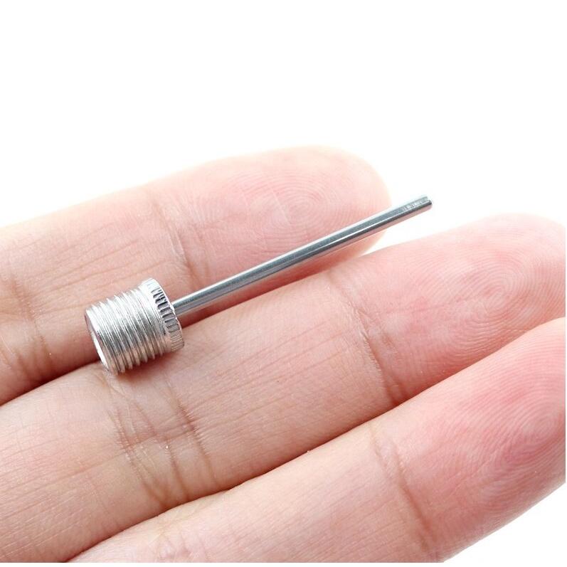10pcs Sports Balls Standard Inflating Kit Ball Air Pump Needles for Basketballs Volleyballs Footballs Stainless Steel Pump Pin