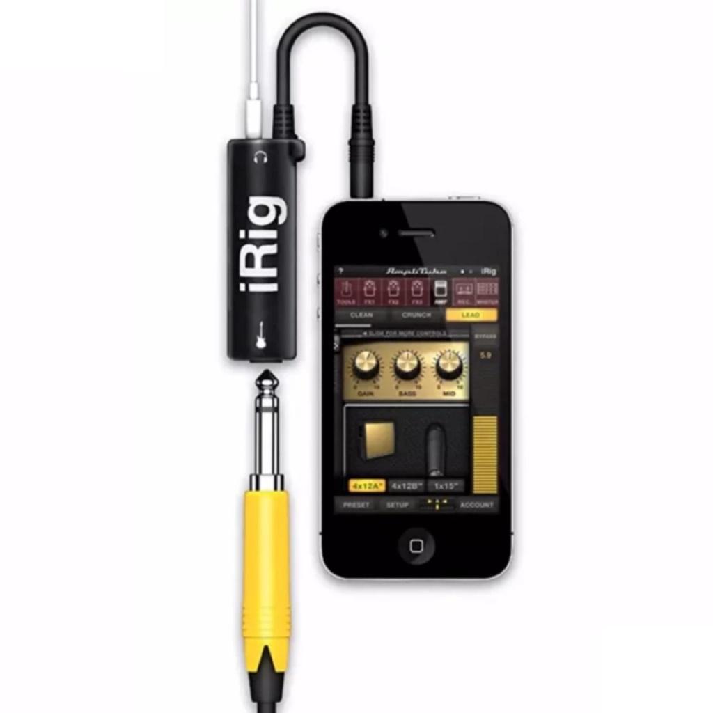 combo 20 Cáp kết nối đàn guitar với điện thoại iRig AmpliTube -dc1162.