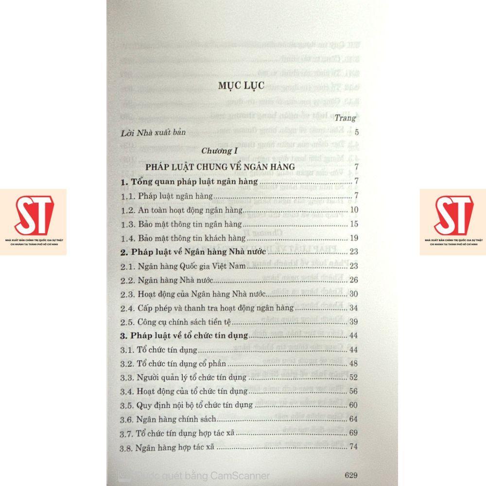 Sách - Cẩm Nang Pháp Luật Ngân Hàng - Nhận Diện Những Vấn Đề Pháp Lý - NXB Chính Trị Quốc Gia