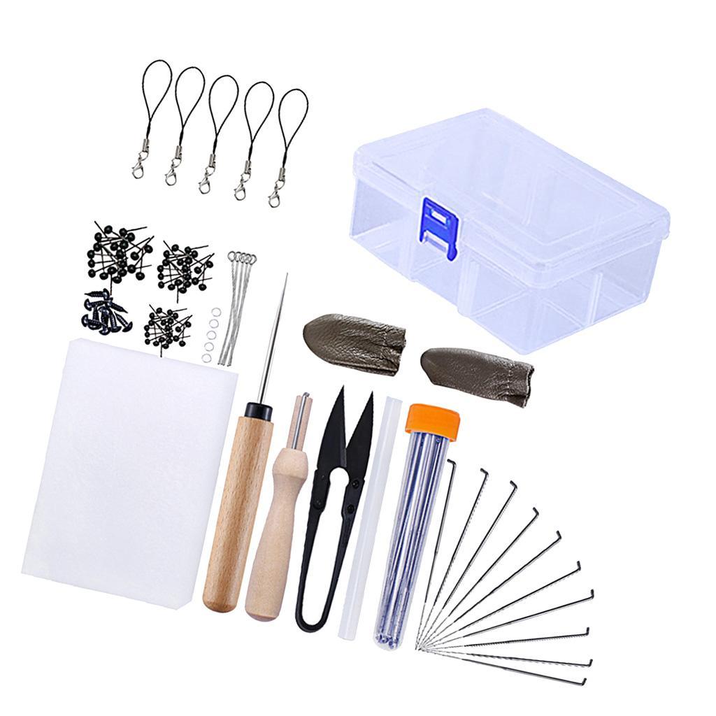 Felting Kit - Starter Tool Kit,Wool Felt Tools with Foam Mat Included