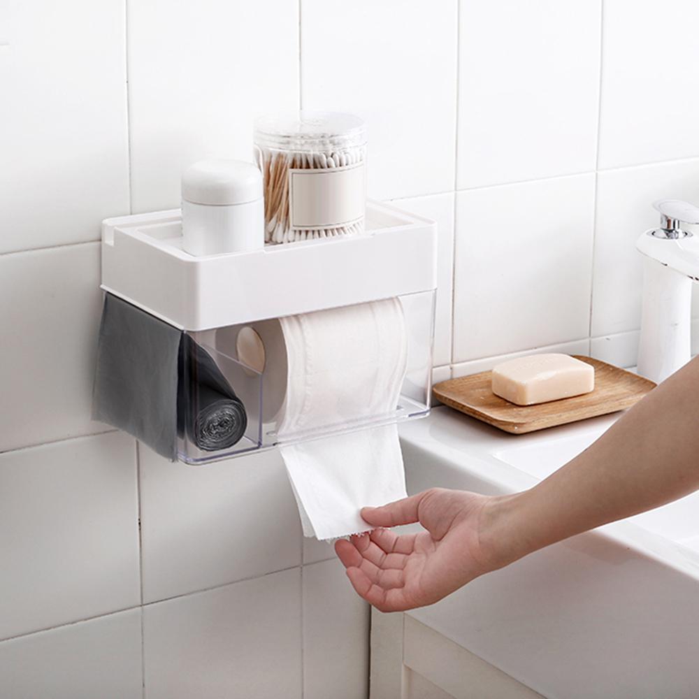 Hộp đựng khăn giấy treo tường trong nhà vệ sinh