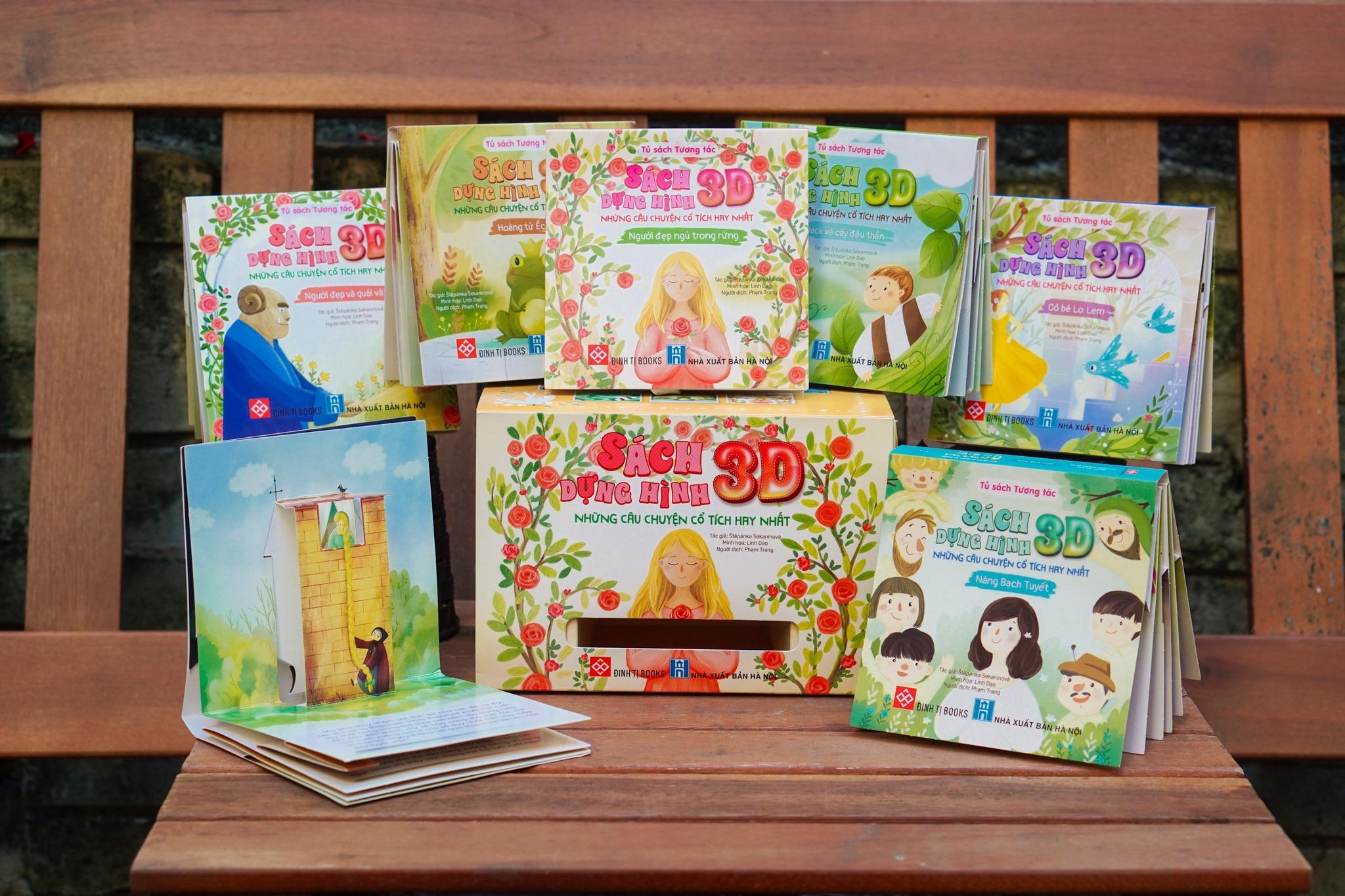 Sách - Boxset Sách Dựng Hình 3D - Những Câu Chuyện Cổ Tích Hay Nhất (Hộp 7 Cuốn)