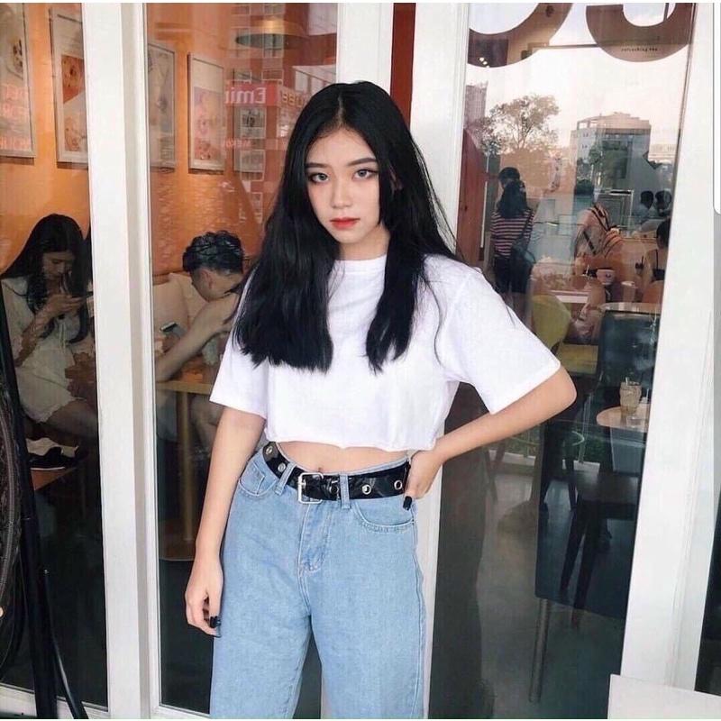ÁO CROPTOP TRƠN