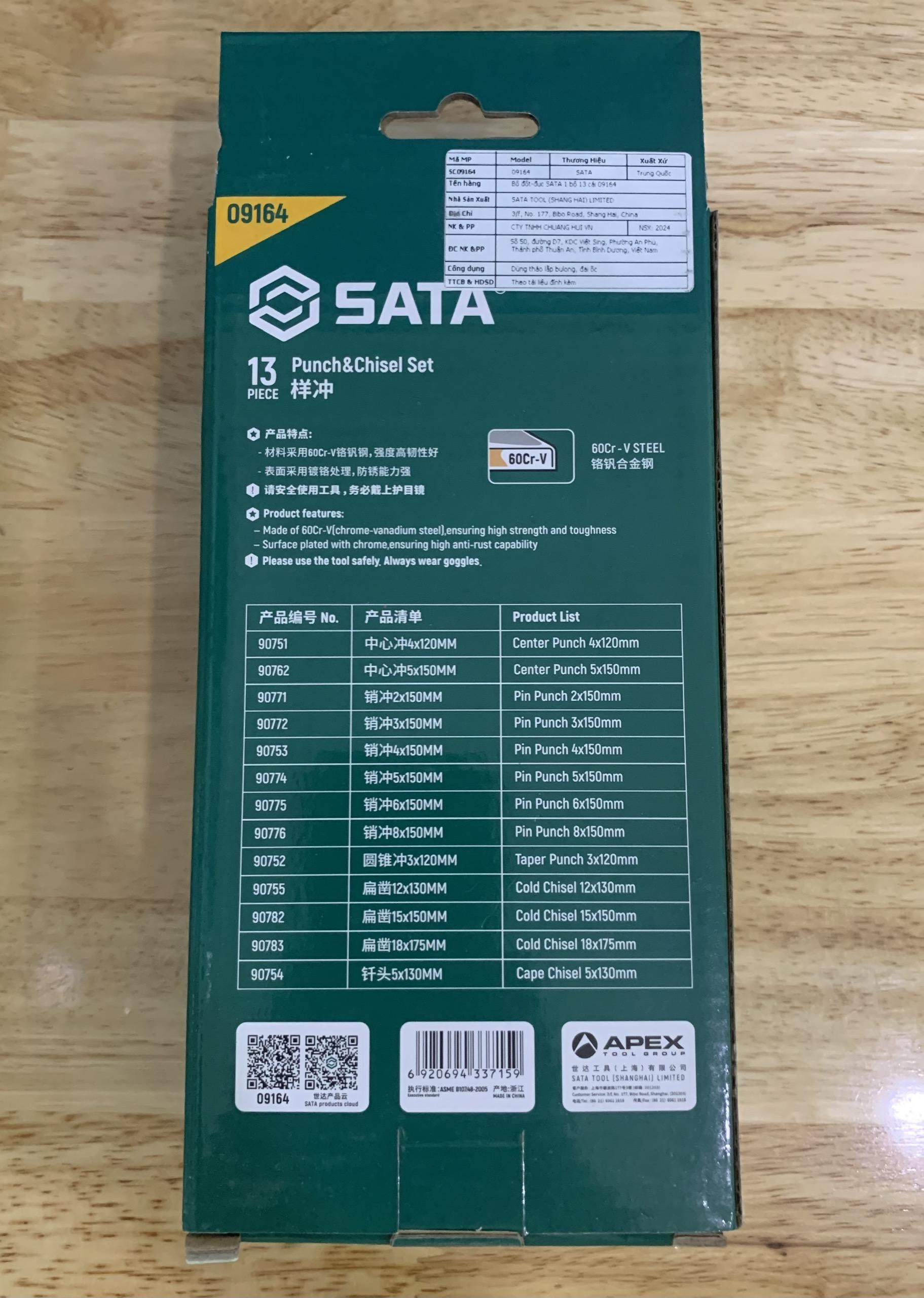 Bộ đột đục 13 cái 09164