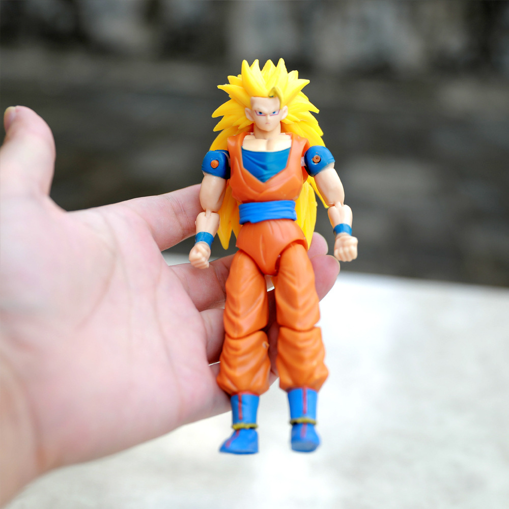 Mô hình khớp động dragonball Songoku SXD cấp 3 tóc dài tặng kèm ngọc rồng, bàn tay tư thế trưởng 2068 2