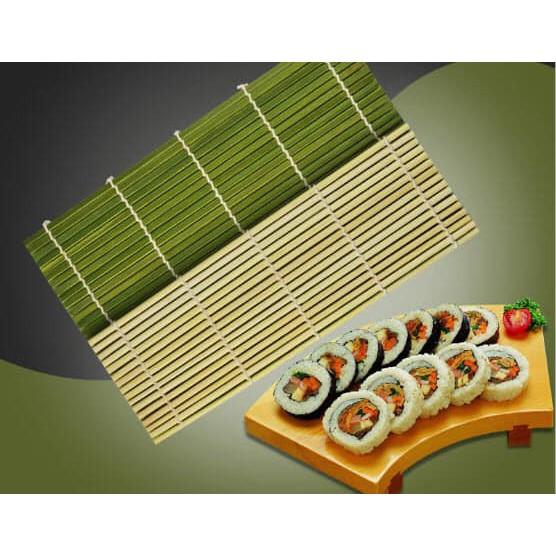 Mành cuộn Sushi bằng tre , cuộn sushi siêu chặt