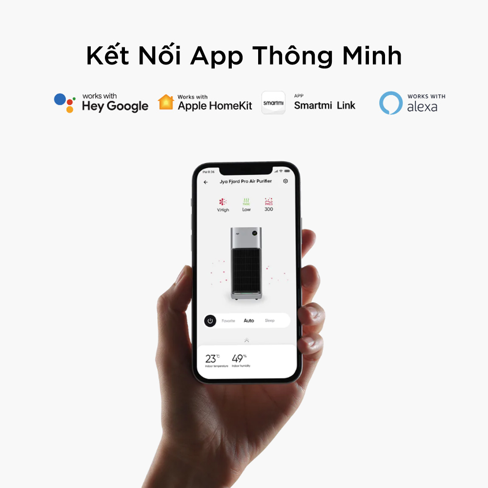 Máy lọc không khí Xiaomi Smartmi Jya Fjord Pro – Bản Quốc Tế - Hàng chính hãng