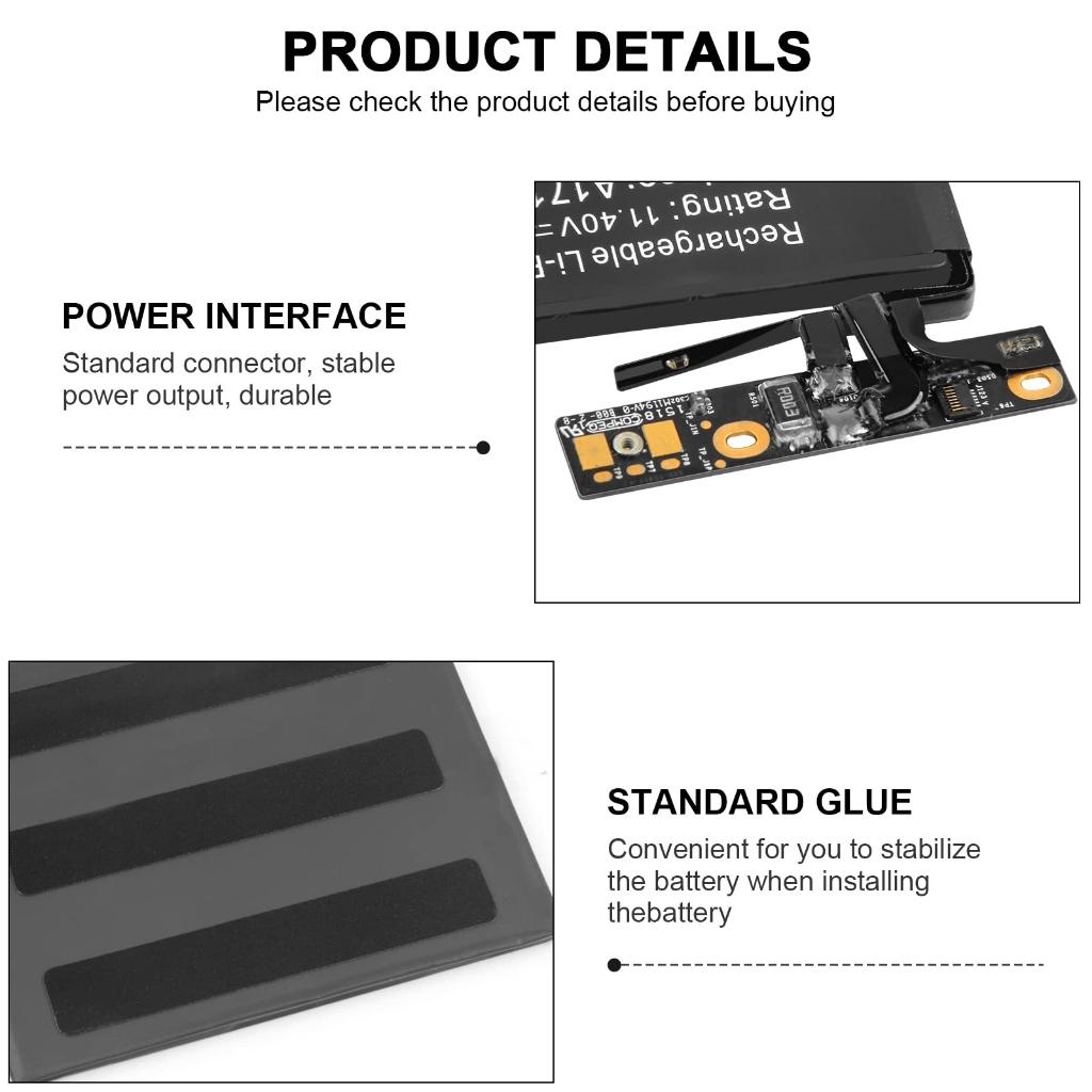 Pin Tương Thích Cho Macbook Pro Retina 15 Inch A1708 2016 – 2017 TEEEMO PC Hàng Nhập Khẩu New Seal