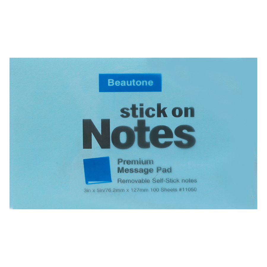 Lốc 6 Xấp Giấy Note Beautone (76.2 x 127 mm) - Màu Ngẫu Nhiên