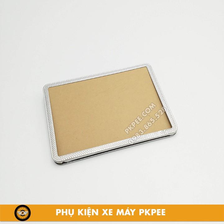 Khung Viền Ốp Biển Số Inox Gắn Dream, Wave, Sirius, Exciter,...