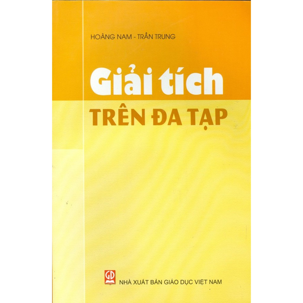 Sách - Giải Tích Trên Đa Tạp