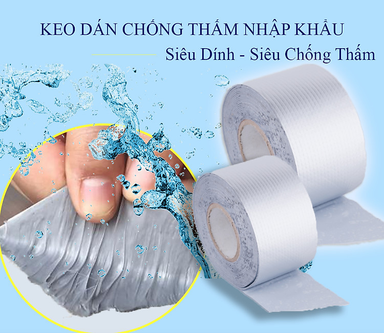 COMBO 4 băng keo bê tông thế hệ mới siêu dính - tiện dụng - cao cấp