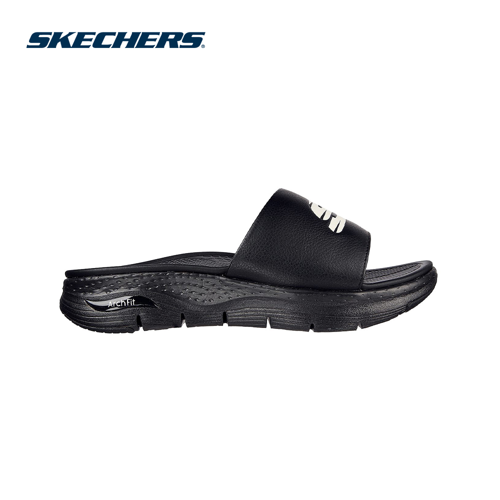 Skechers Nam Dép Quai Ngang Outdoor Arch Fit Sandal - 237370-BLK