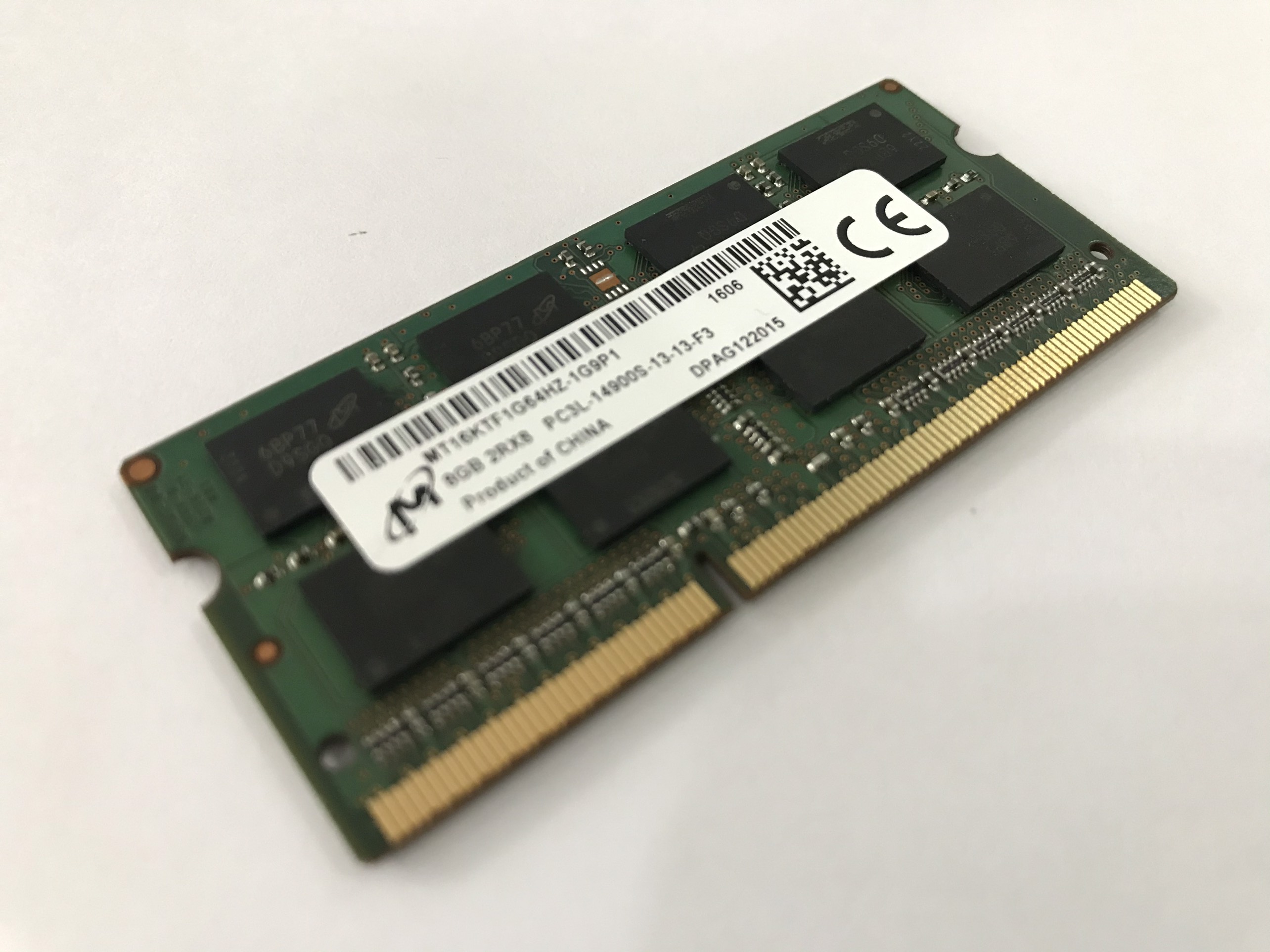 RAM Laptop Micron 8GB DDR3L Bus 1866 - Hàng Nhập Khẩu