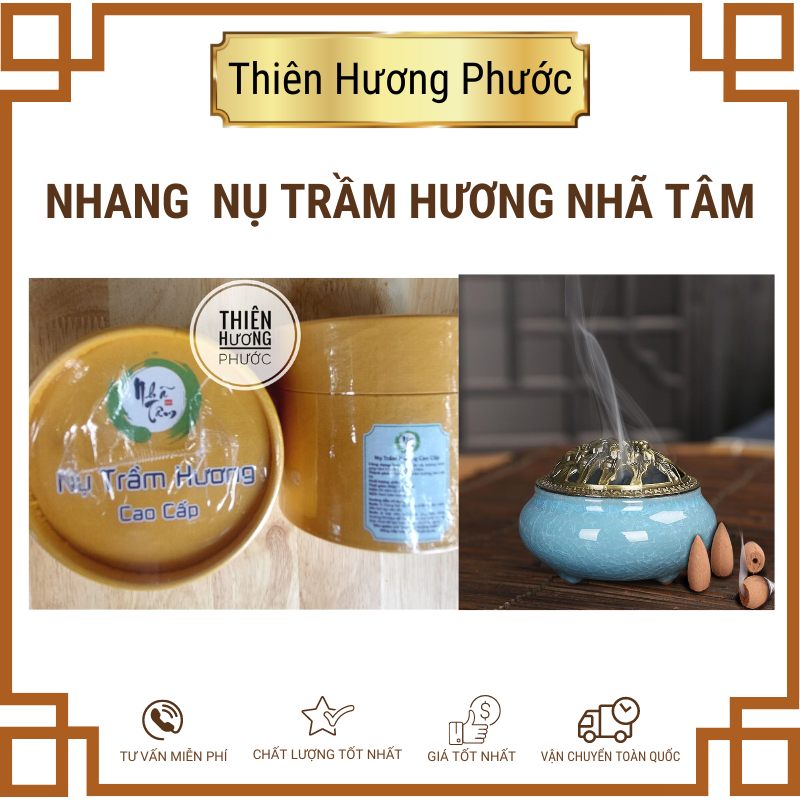 Nhang nụ trầm hương 1kg Danh Hương Phát an toàn cho sức khoẻ người tiêu dùng và thân thiện với môi trường