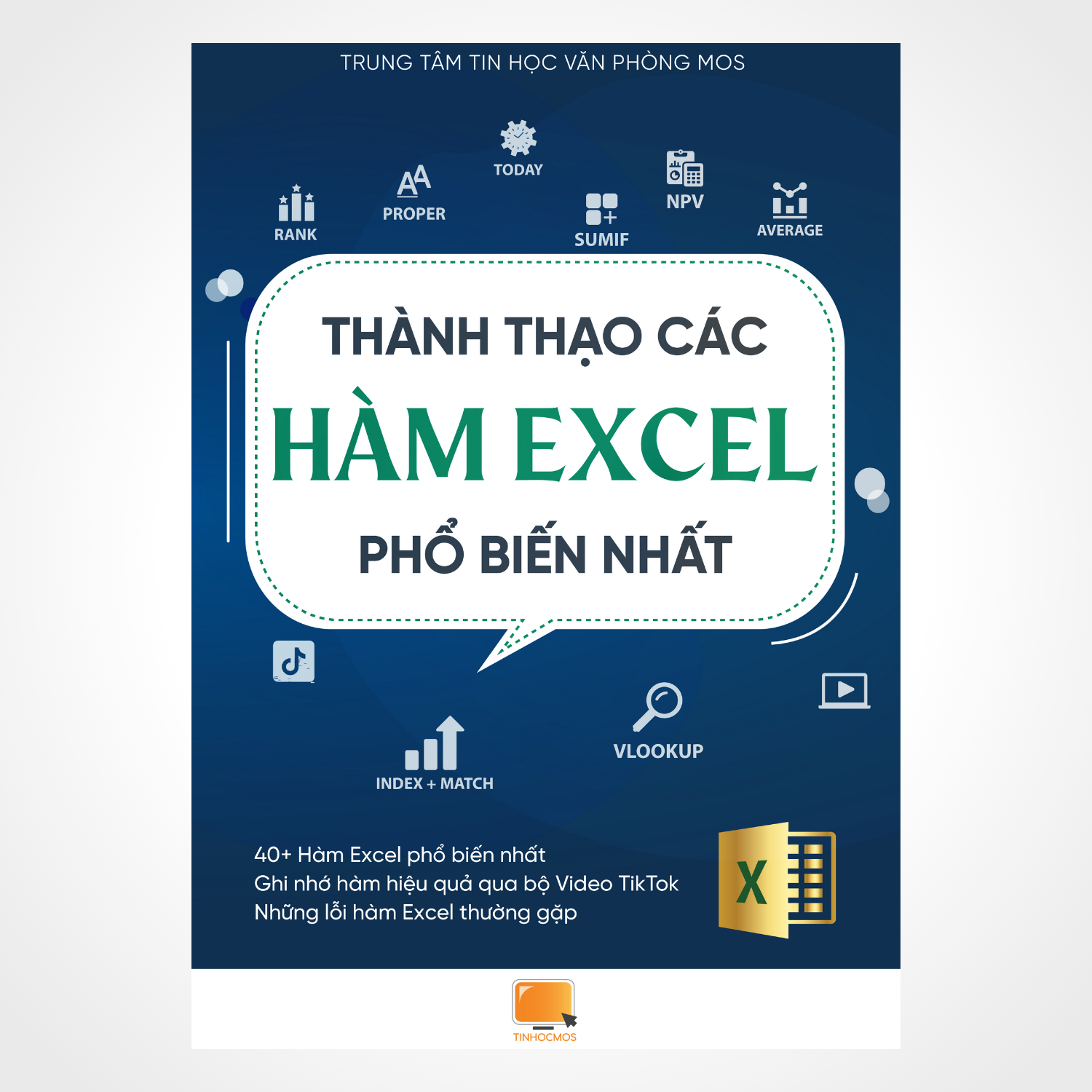 Sách Thành thạo các hàm Excel phổ biến nhất - tinhocmos