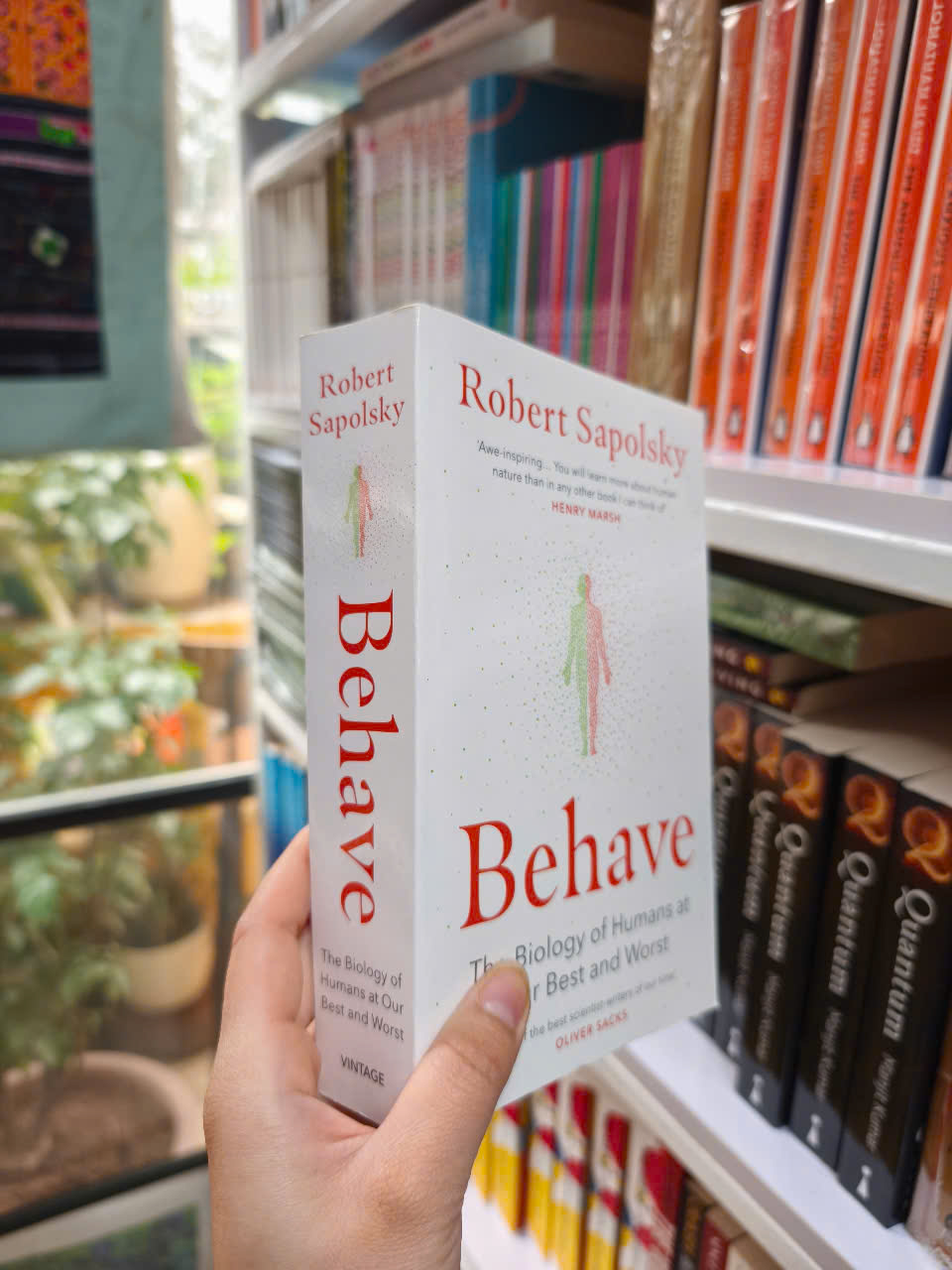 Sách - Behave by Robert Sapolsky - Sách tiếng anh, Bìa mềm