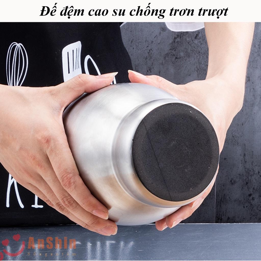 Bộ cối chày nhà bếp Inox 304 AnShin chống nấm mốc trọn đời không gỉ sét