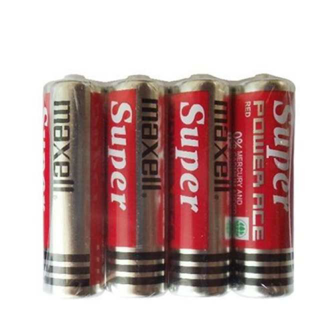 Bộ 8 Viên Pin Tiểu AA Maxell Super 1.5V (Đỏ)