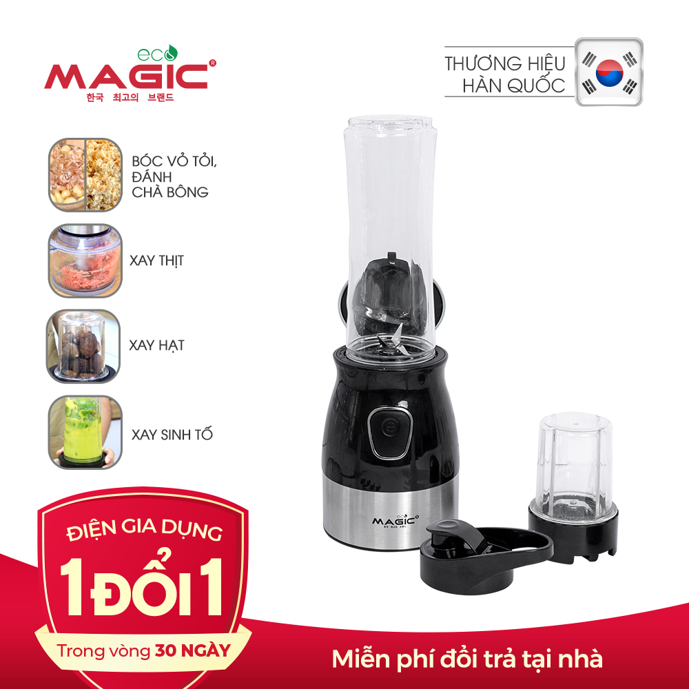 Máy xay thực phẩm đa năng 3in1 Magic Eco AC-16 (2.0 Lít) - Hàng chính hãng