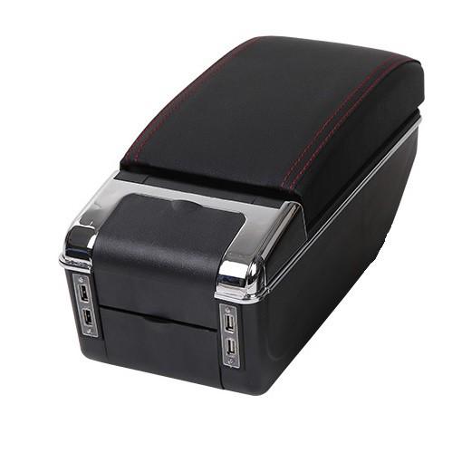 Hộp tỳ tay xe TOYOTA RUSH / AVANZA cao cấp tích hợp 7 cổng sạc USB - NHIỀU MÀU - Bảo hành 12 tháng Hàng Cao Cấp