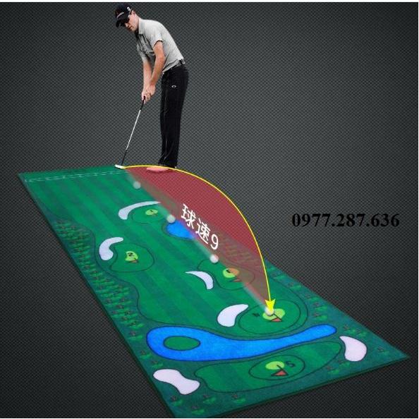 Thảm Tập Golf Putting Mat PGM Tại Nhà Chất Liệu Thảm Nhung Mềm Mịn Cao Cấp TT005 - Hàng Chính Hãng
