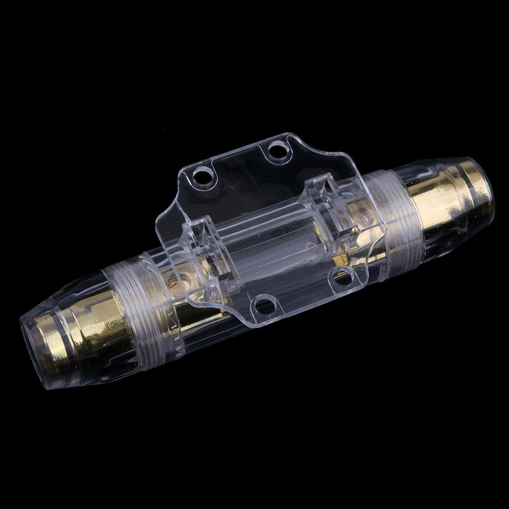 Durable 100A Car Audio Fuse Block Distribution Holder Gold Plate Car Accessories