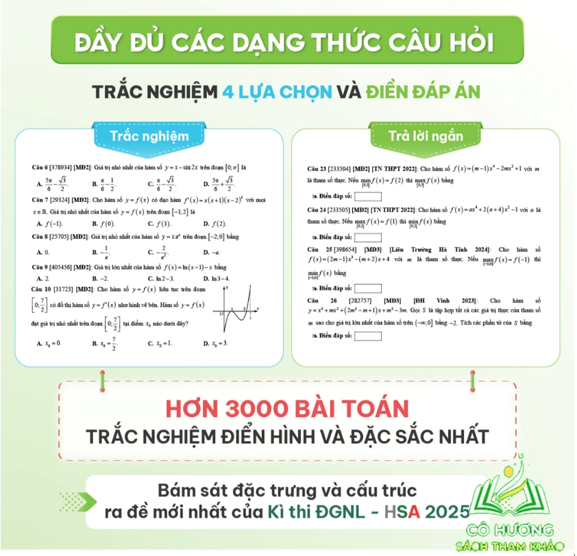 Sách ôn thi đánh giá năng lực Đại Học Quốc Gia Hà Nội