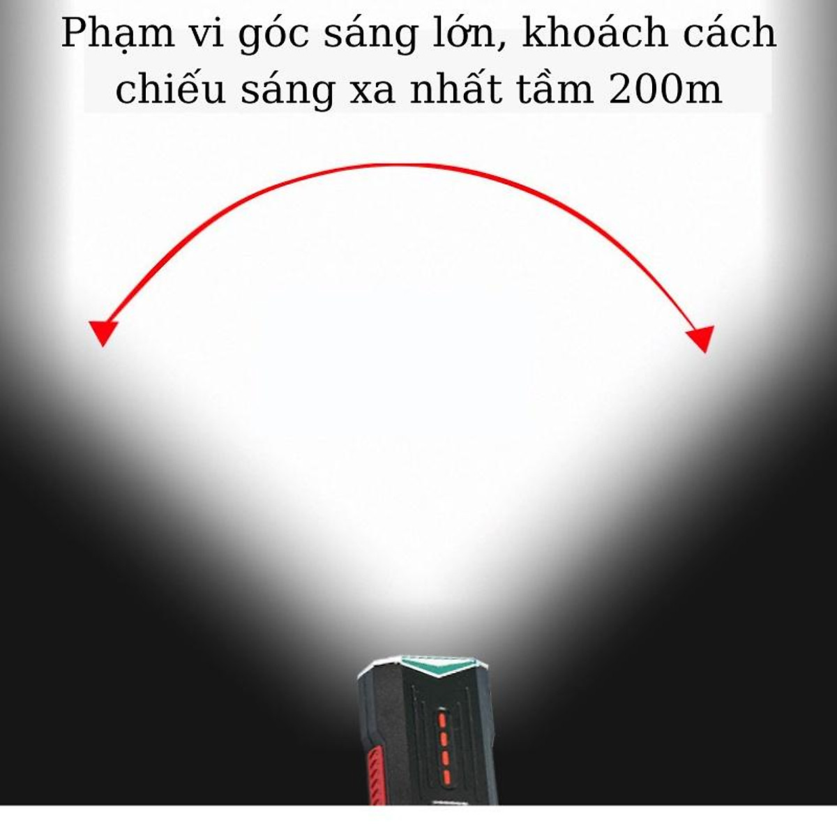 Đèn Xe Đạp Kèm Còi Thể Thao Chống Nước LY - Sạc USB - Dung Lượng Pin 2400MAH - 120DP - Âm Vang To - Cảnh Báo An Toàn