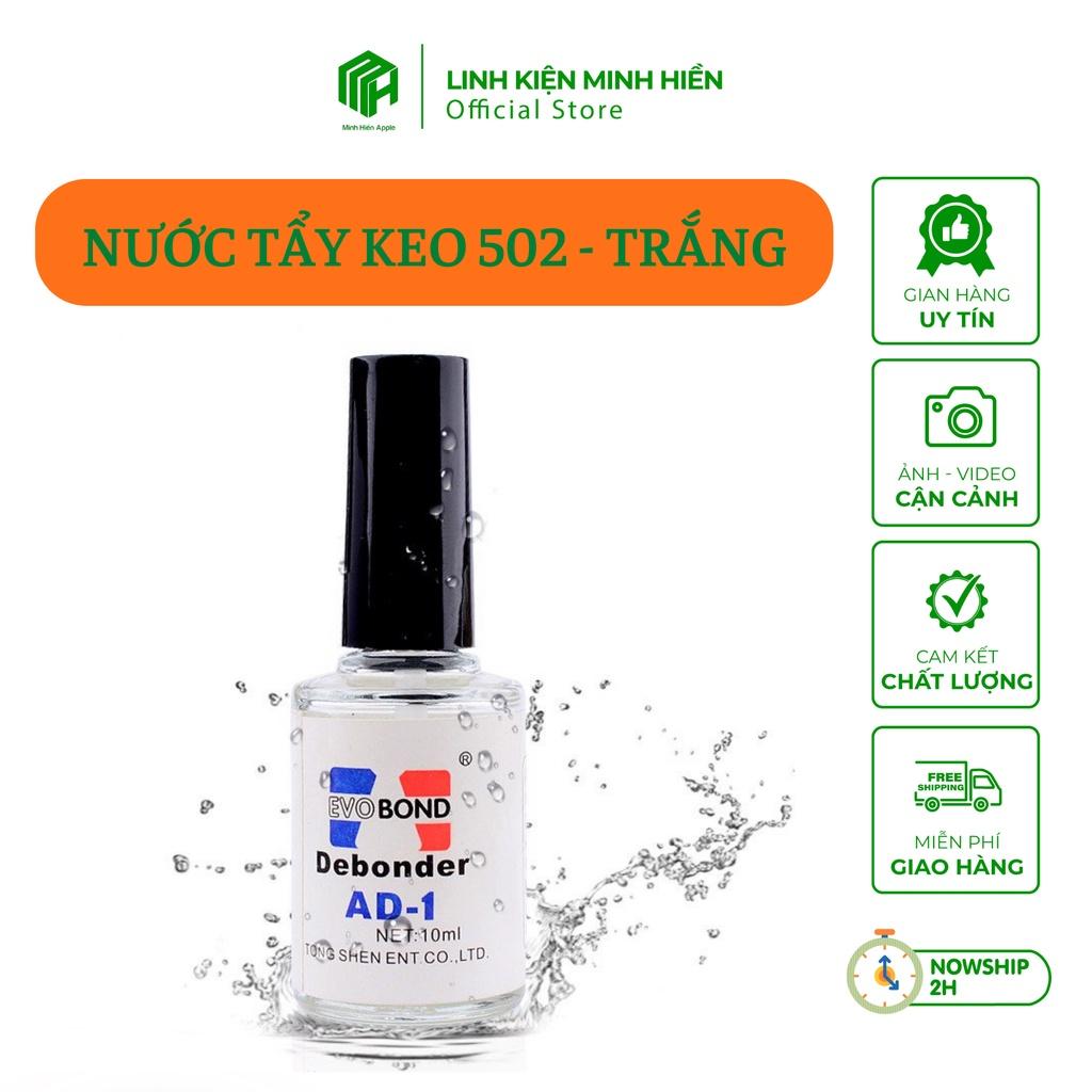 Nước tẩy keo 502, keo gốc Cyanoacrylate, gỡ mi cao cấp Evobond Debonder AD-1