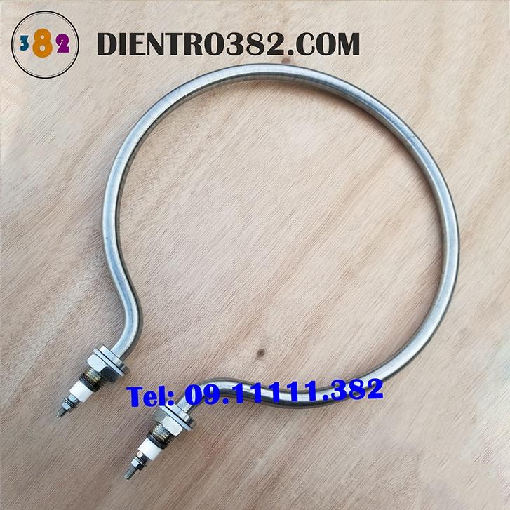 Điện trở vòng tròn đun nước, may so nhiệt cho nồi hấp và nồi tráng bánh inox304 công suất 5kw