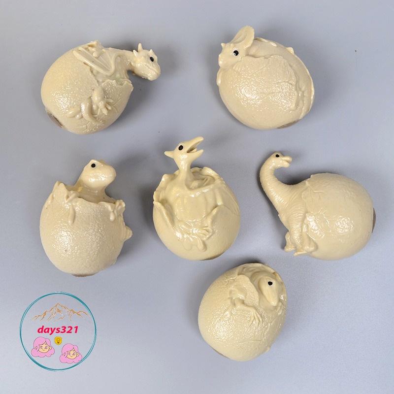 Squishy Khủng Long Trắng Mochi đồ chơi bóp tay mềm mịn dễ thương chân thực giảm stress co dãn đàn hồi ngộ nghĩnh