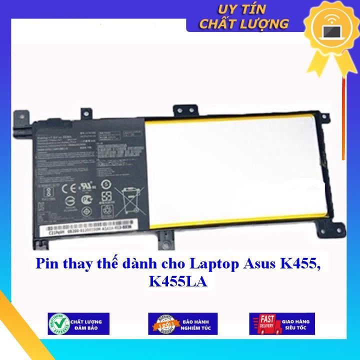 Pin dùng cho Laptop Asus K455 K455LA - Hàng Nhập Khẩu New Seal