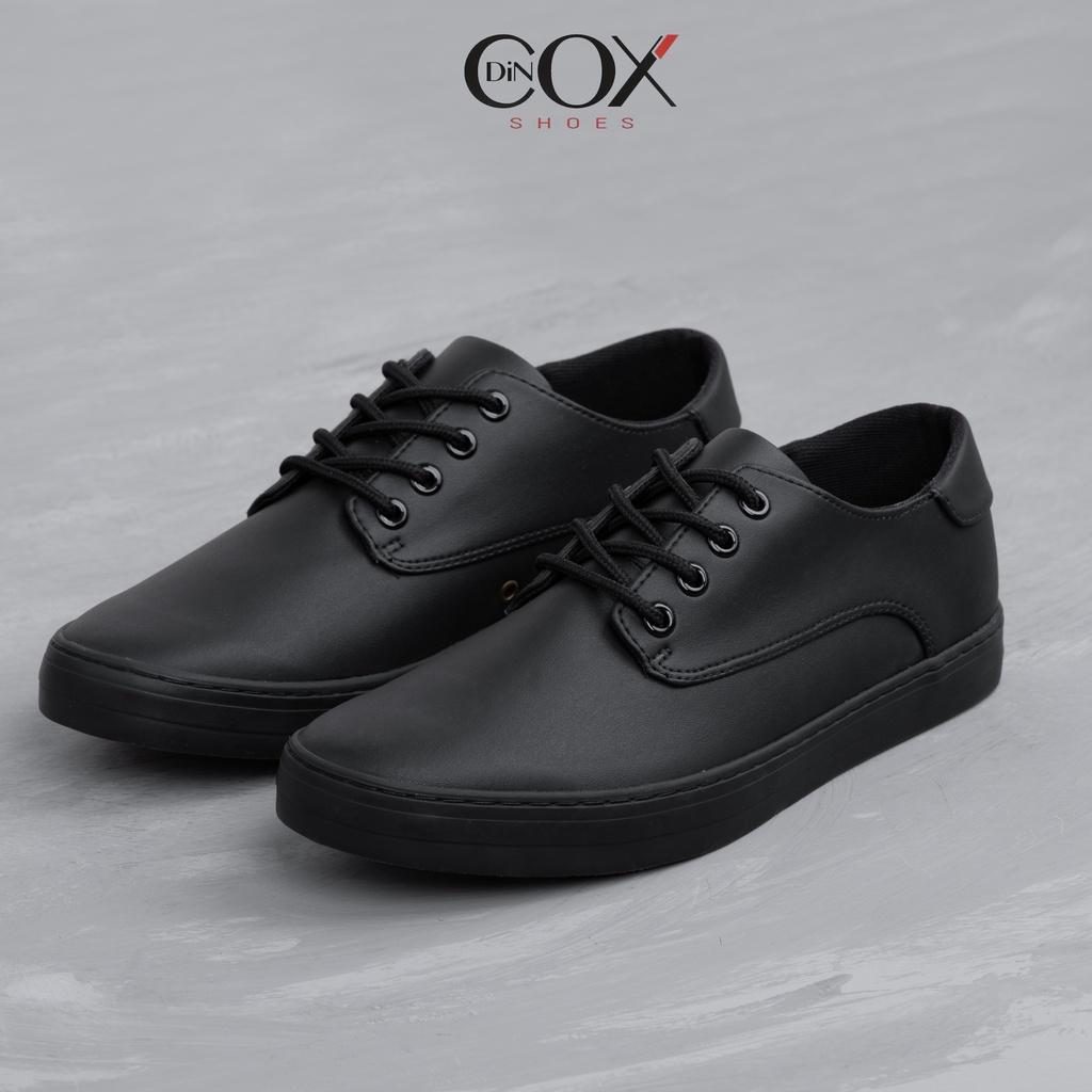 Giày Sneaker Da Nam DINCOX E11 Sang Trọng Lịch Thiệp Black