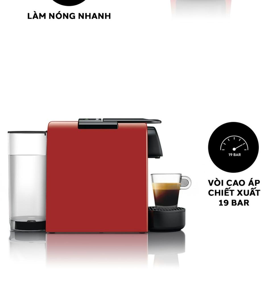 Máy Pha Cà Phê Viên Nén Nespresso Essenza Mini, Máy Pha Cafe, Espresso, Capuccino, Máy Pha Cà Phê Gia Đình, Nhập Đức, Màu Ngẫu Nhiên