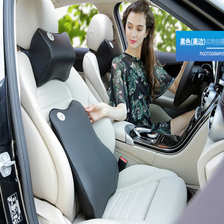 Bộ gối tựa cổ, lưng cao su non cao cấp GE04