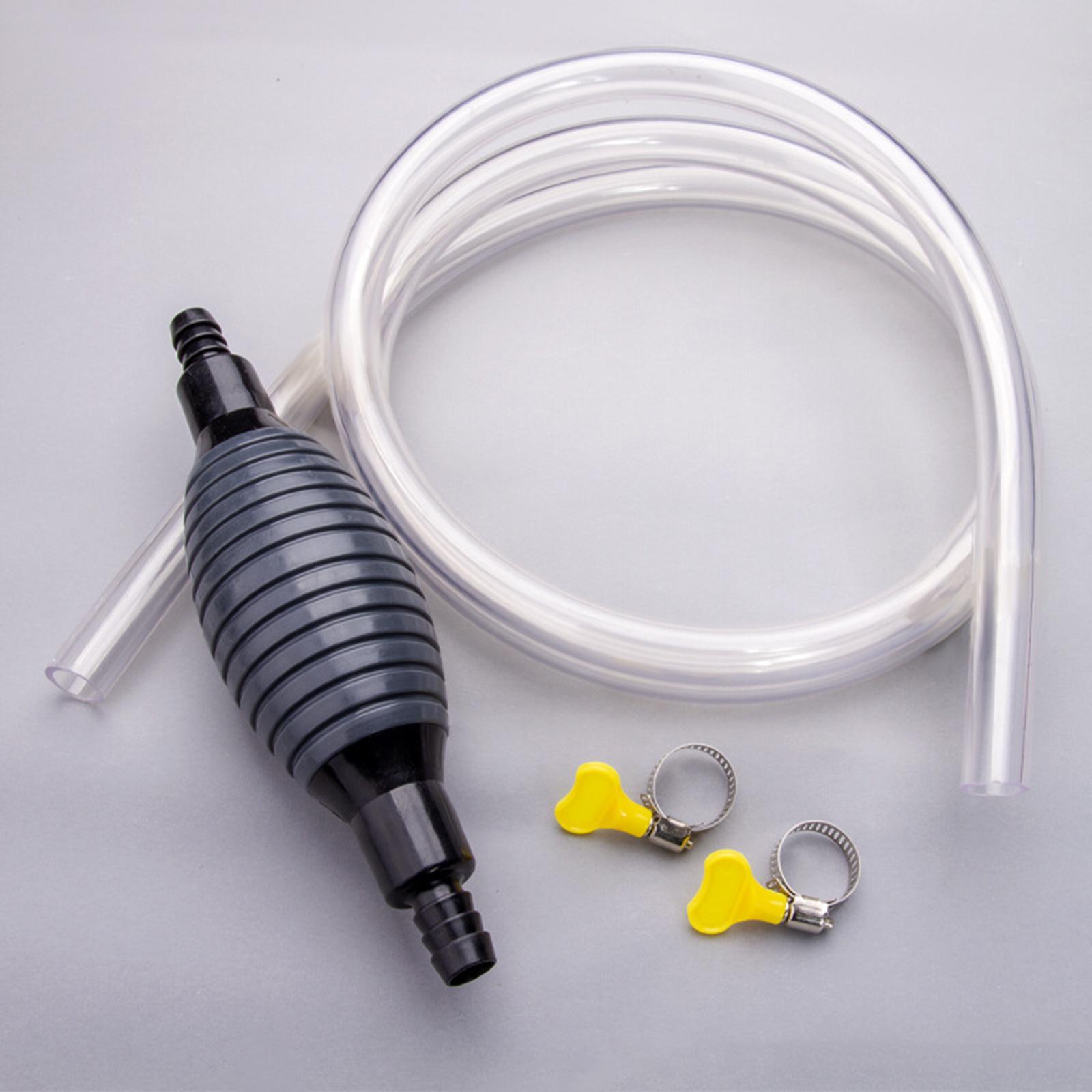 Pump Pumping Tool PVC Hose Portable for Water Motorcycle Car
