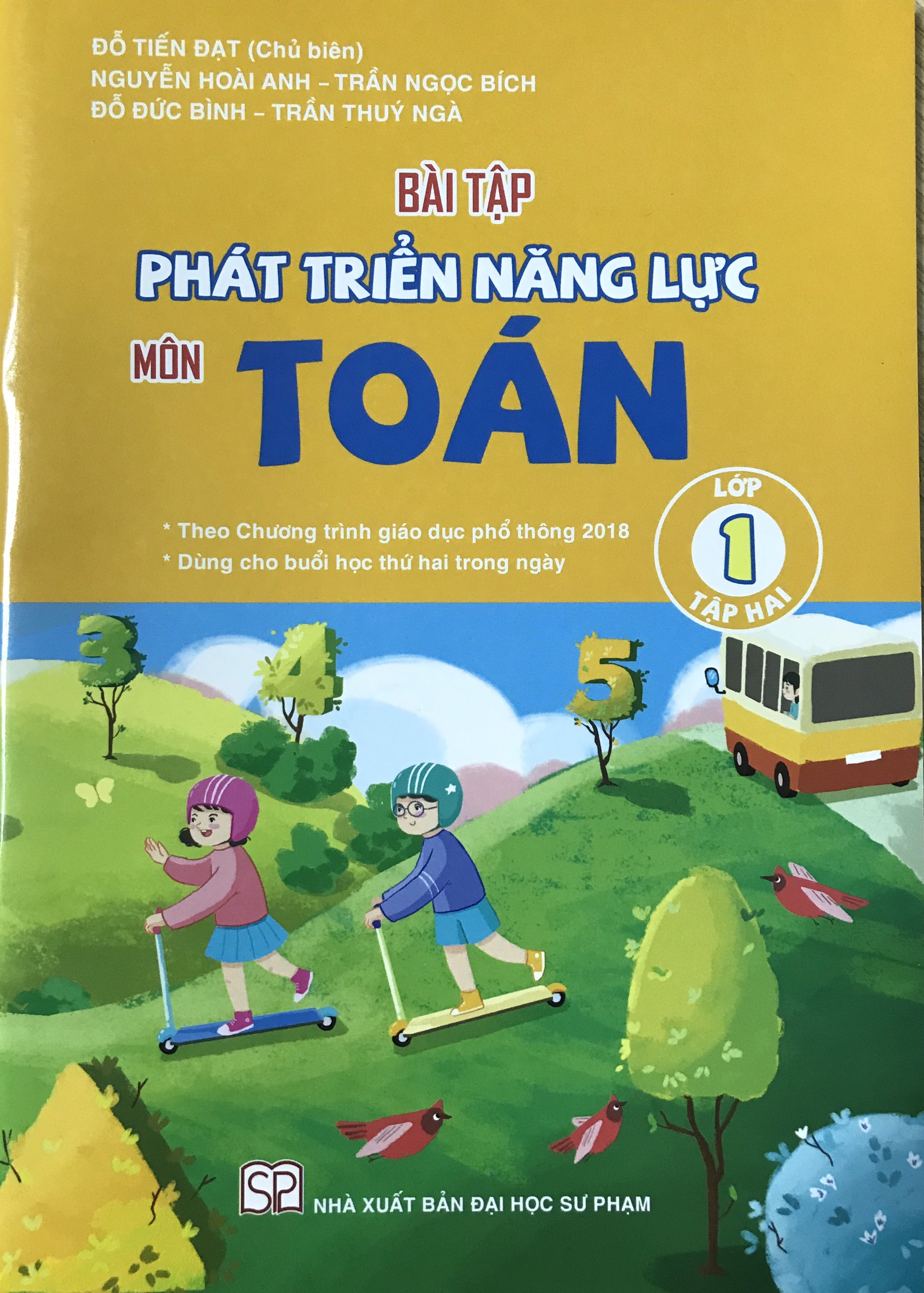 Bộ sách Bài tập Phát triển năng lực Lớp 1 Môn Toán + Tiếng Việt (04 cuốn) Theo chương trình giáo dục phổ thông 2018